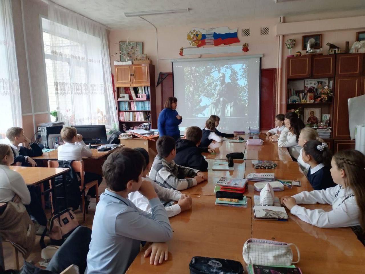 Мероприятия в честь дня рождения М.Ю. Лермонтова.