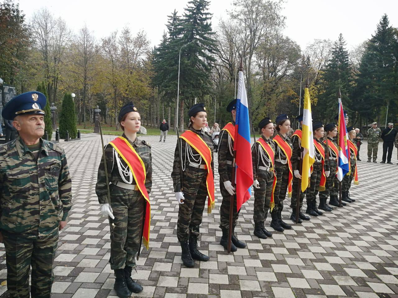 Встреча воинов ессентучан, вернувшихся домой из зоны СВО.