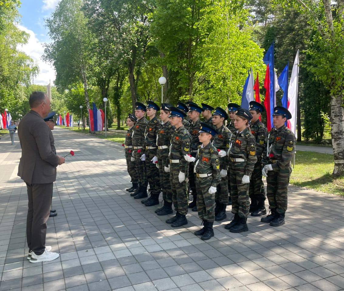 &amp;quot;Героическая поверка&amp;quot; в Парке  Победы.